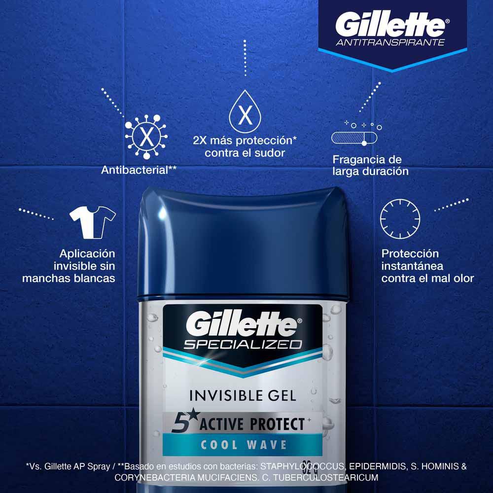 Antitranspirante GILLETTE specialized cool wave (246  gr) img #3