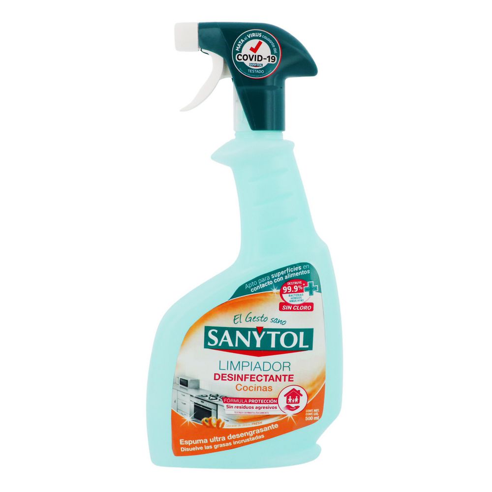 Limpiador SANYTOL desinfectante cocina (500  ml) img #1