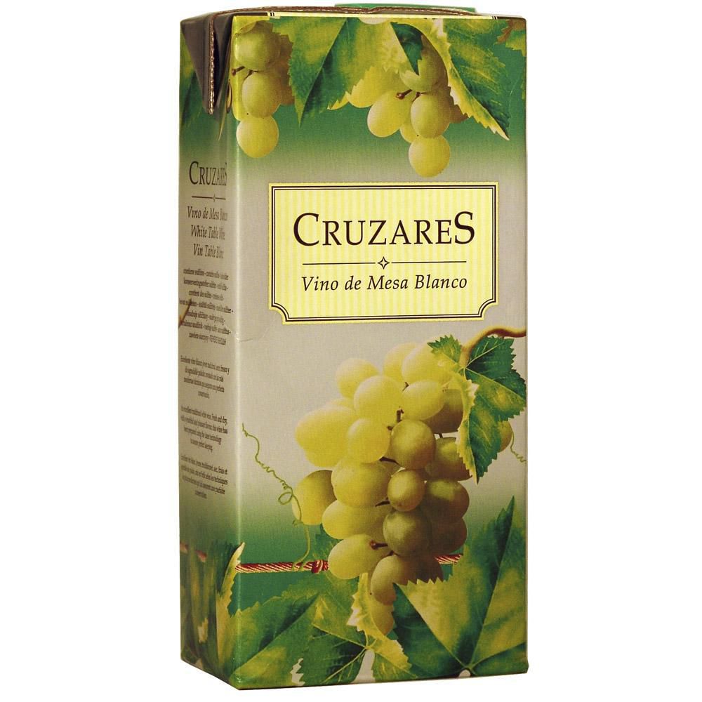 Vino blanco CRUZARES MARCA EXCLUSIVA de mesa  (1000  ml) img #1