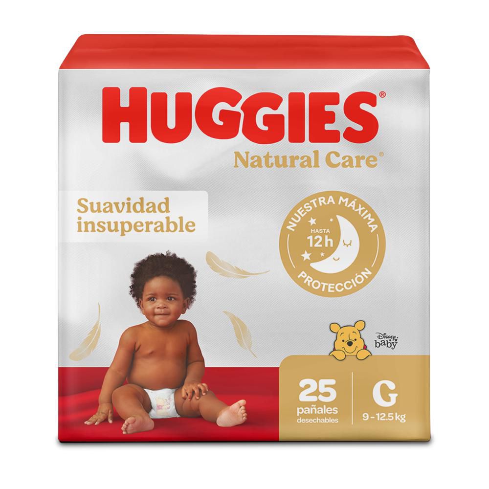 Pañales HUGGIES natural care 3  G (25  und) img #1