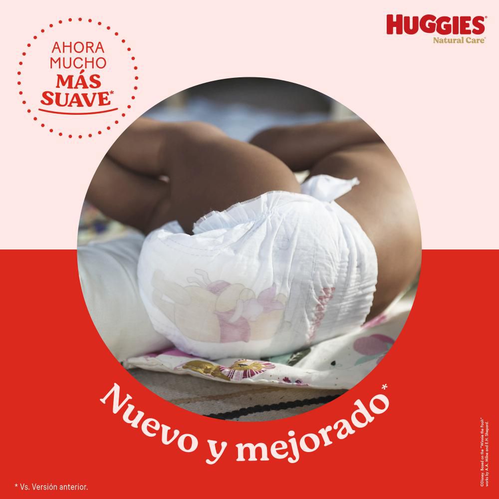 Pañales HUGGIES natural care 3  G (25  und) img #4