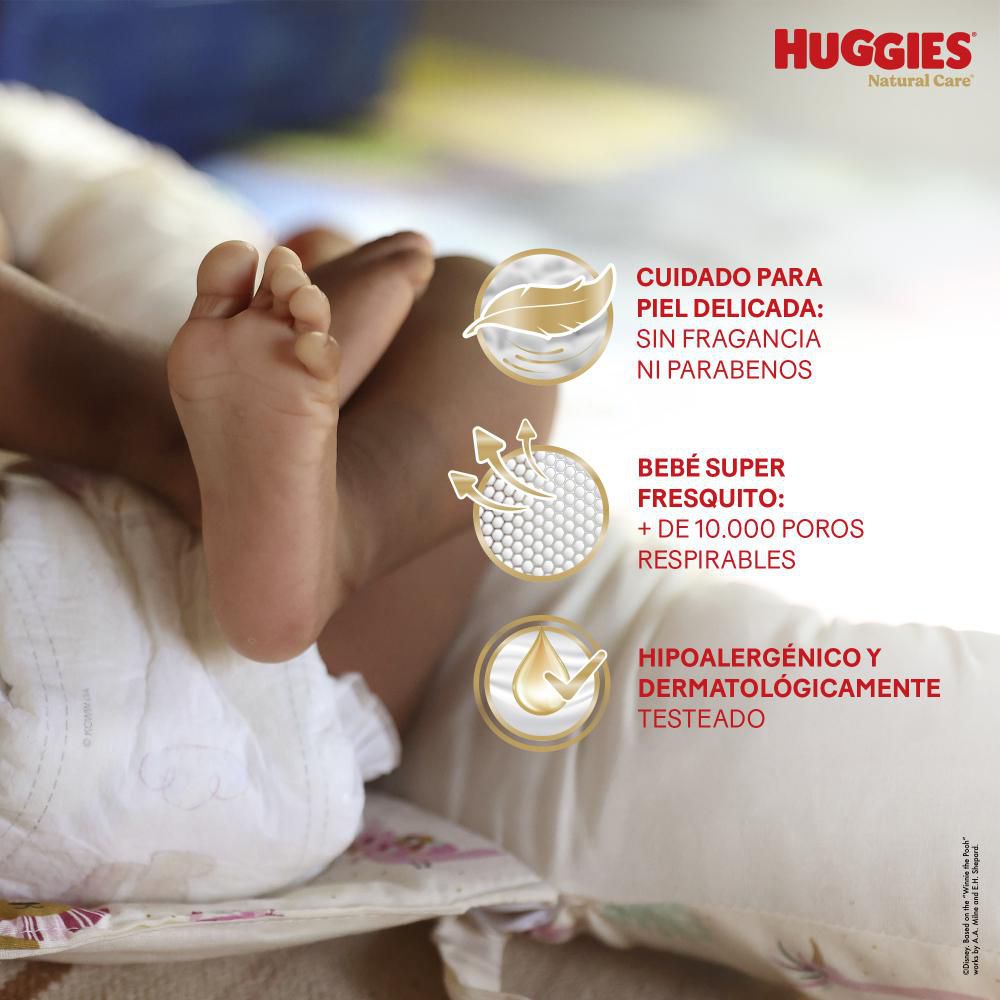Pañales HUGGIES natural care 3  G (25  und) img #5