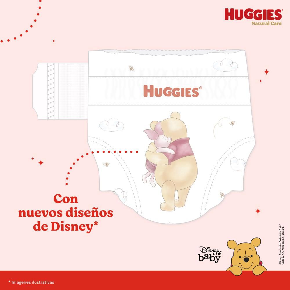 Pañales HUGGIES natural care 3  G (25  und) img #8