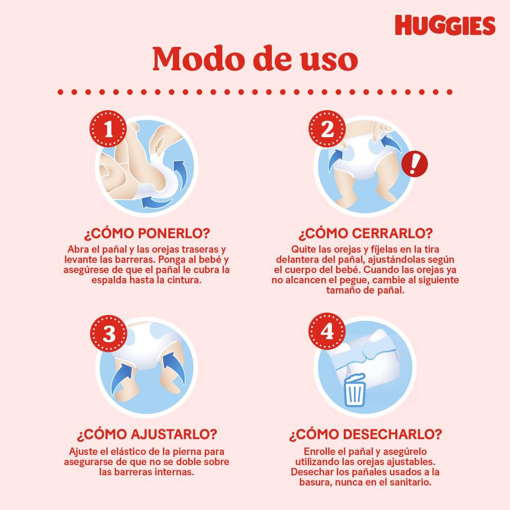 Pañales HUGGIES natural care 3  G (25  und) img #9