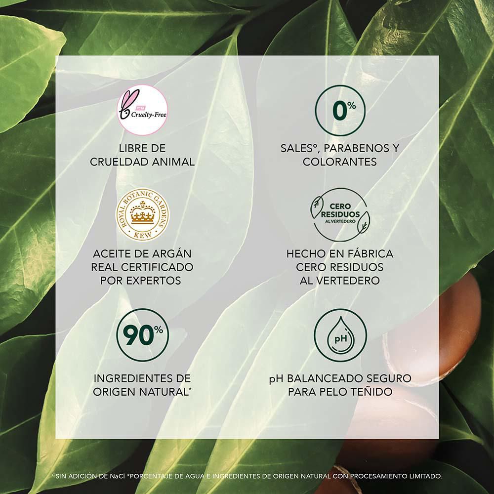 Acondicionador HERBAL ESSENCES BIO RENEW reparador con aceite de argán (245  ml) img #6