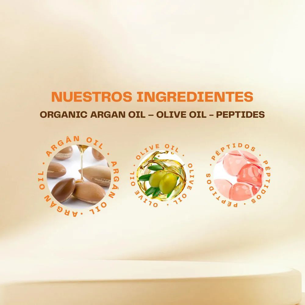 Tratamiento capilar KATIVA reparador con aceite de argán (300  ml) img #5