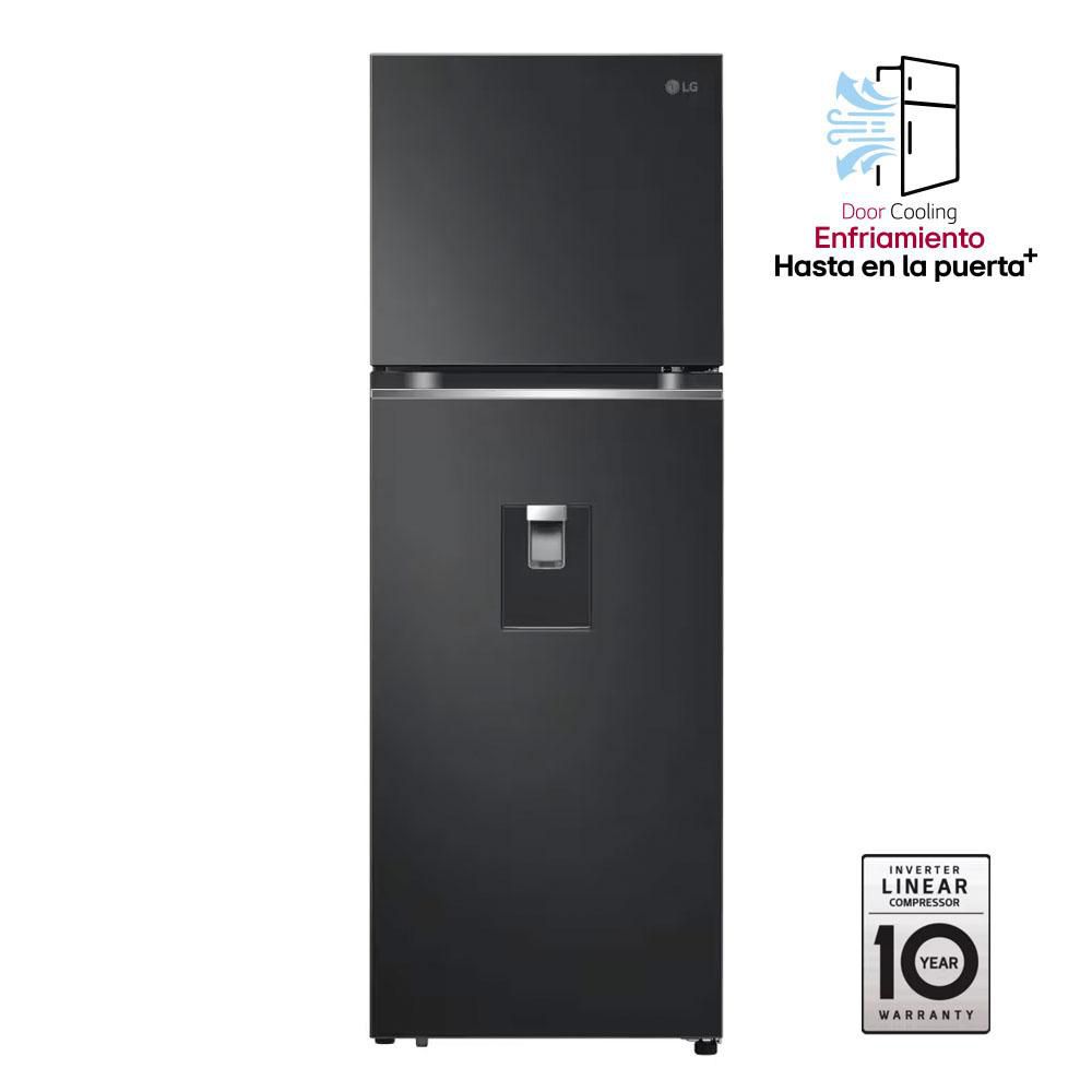 Nevera DOOR COOLING LG No Frost Congelador Superior 334 LITROS  VT34KPM Negro Nevera DOOR COOLING LG No Frost Congelador Superior 334 LITROS  VT34KPM Negro