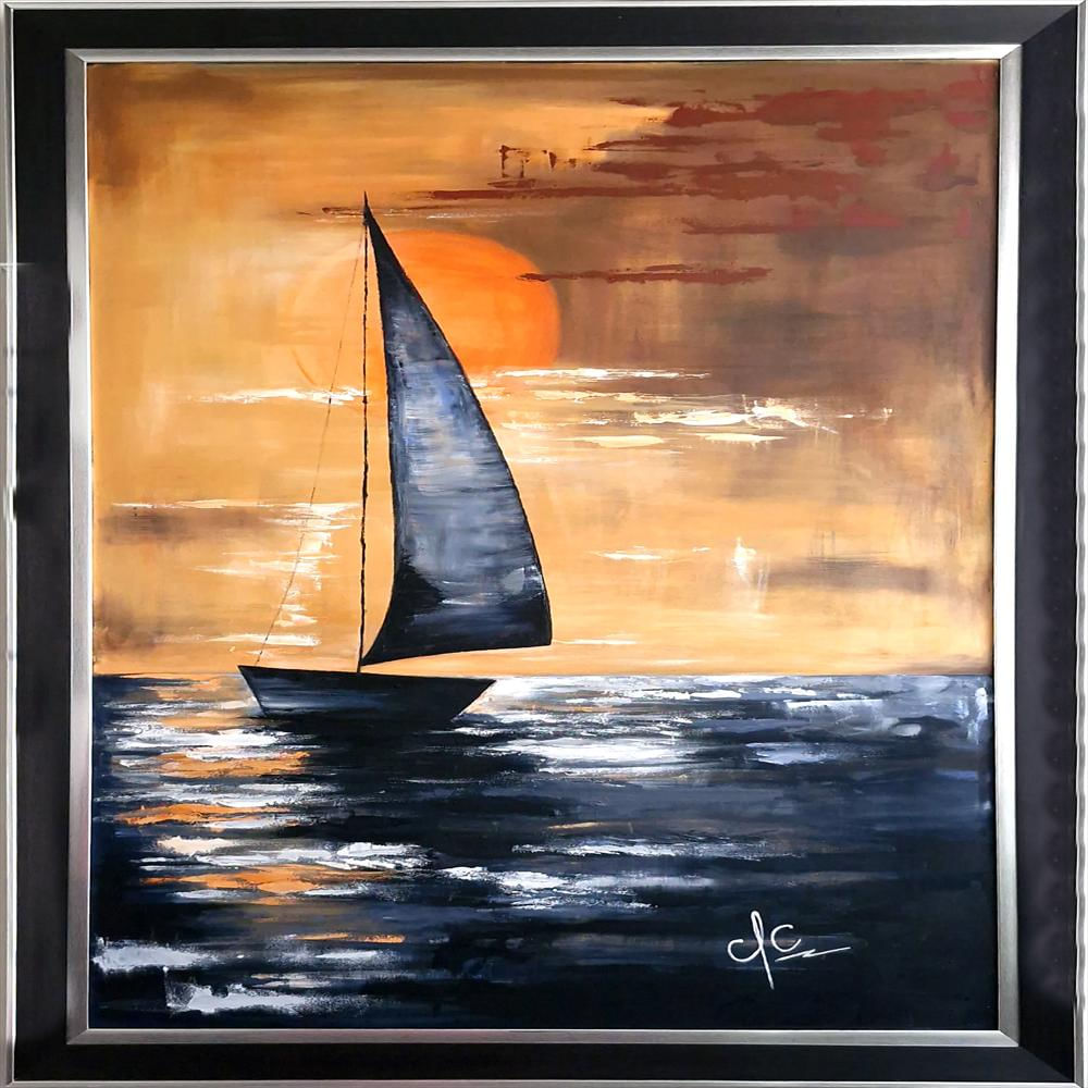 Velero Decoración De Interiores Cuadro En Acrílico img #1