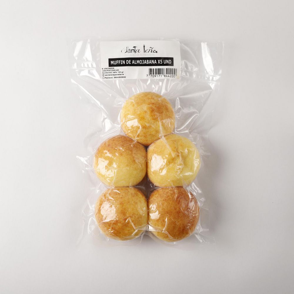 Muffin  de almojábana x5und (340  gr)