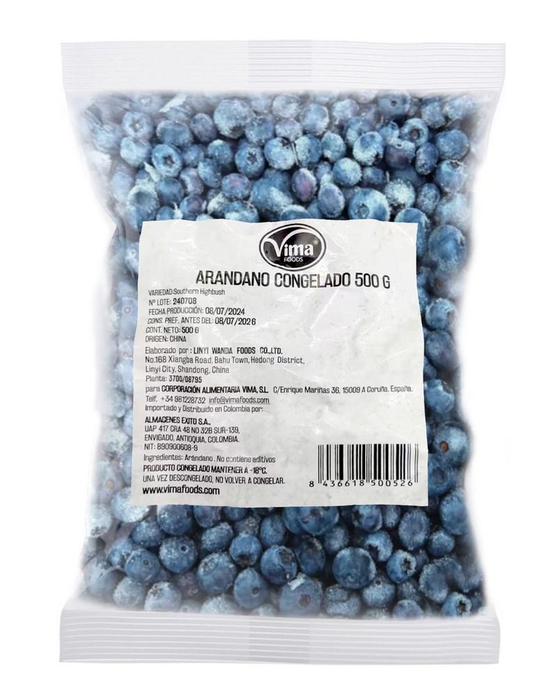 Arandanos Cong Imp  500  gr