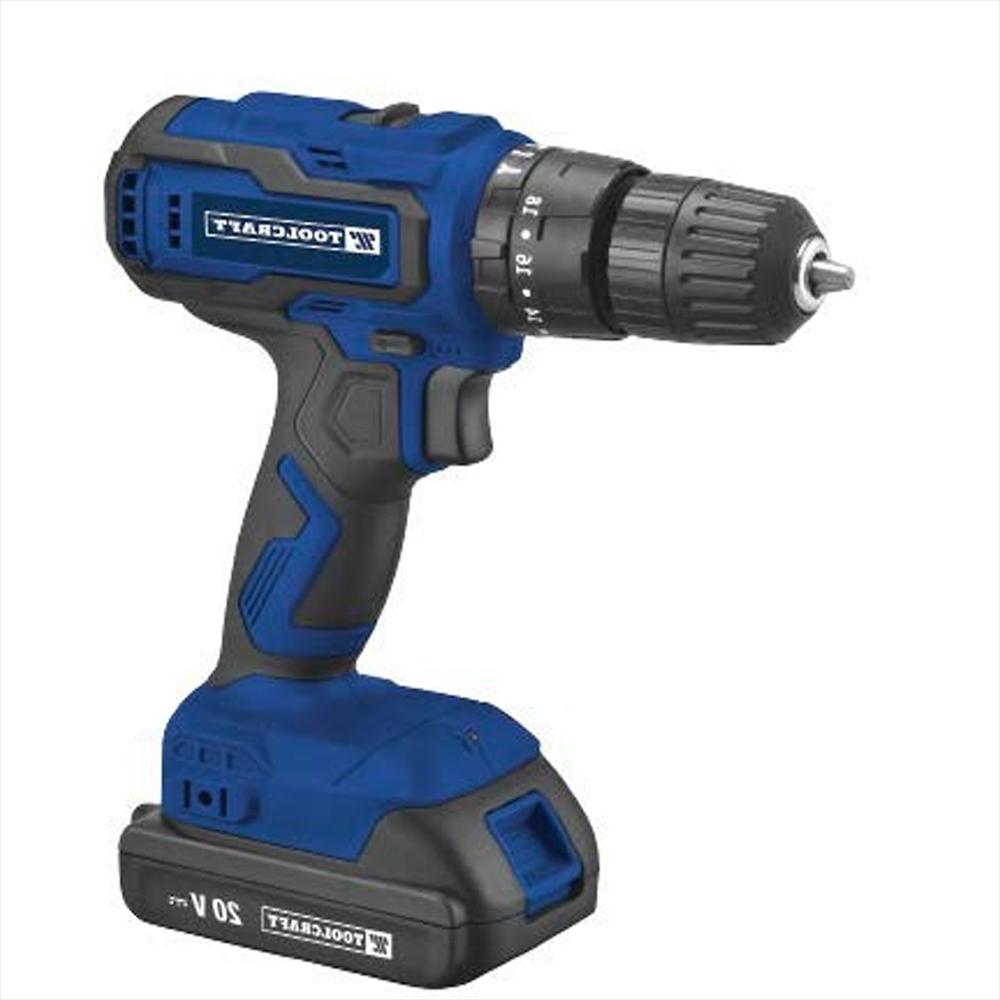 Taladro Inalámbrico 1/2'' 20V Toolcraft Batería Y Cargador img #2