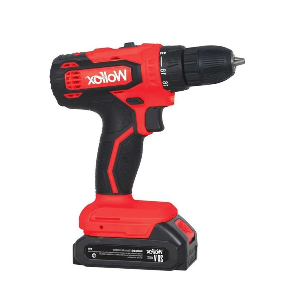 Taladro Inalámbrico 3/8'' 20V Wolfox Batería Y Cargador img #2