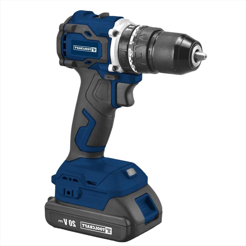 Taladro Rotomartillo Inalámbrico 1/2'' 20V Toolcraft Batería img #2