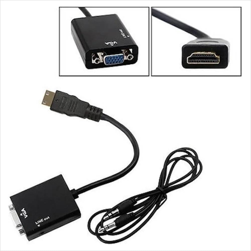 Adaptador Convertidor Hdmi A Vga img #3