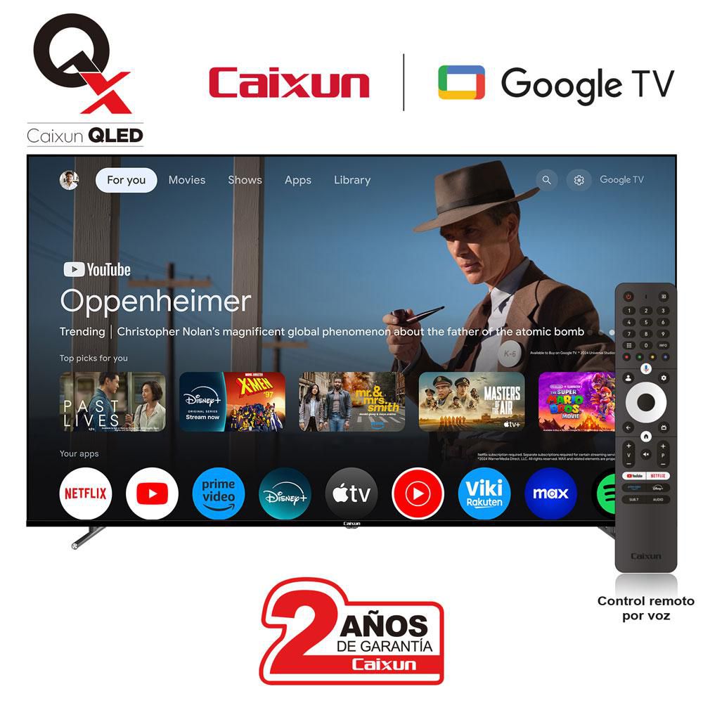 Televisor CAIXUN 75 pulgadas QLED Uhd4K Smart TV C75VHUGQ Televisor CAIXUN 75 pulgadas QLED Uhd4K Smart TV C75VHUGQ