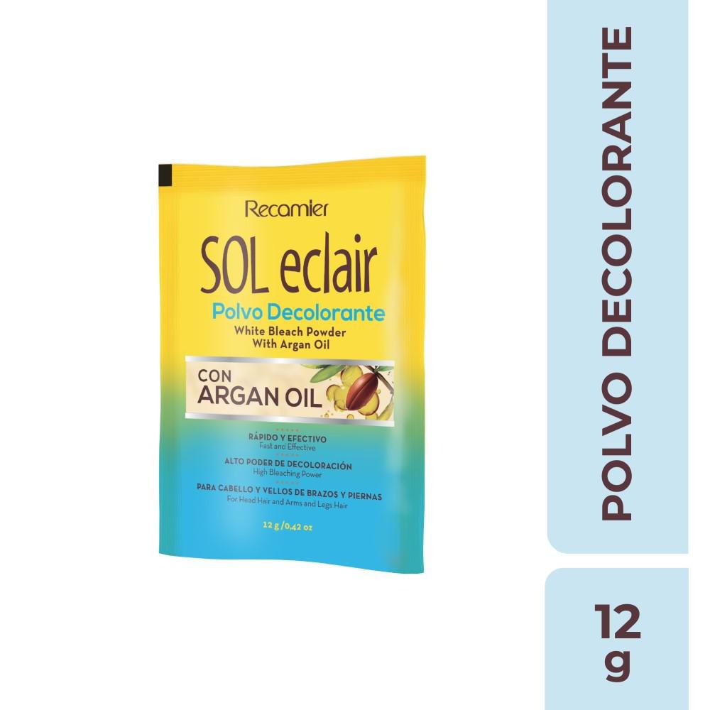 Polvo decolorante SOLECLAIR con argán (20  gr)