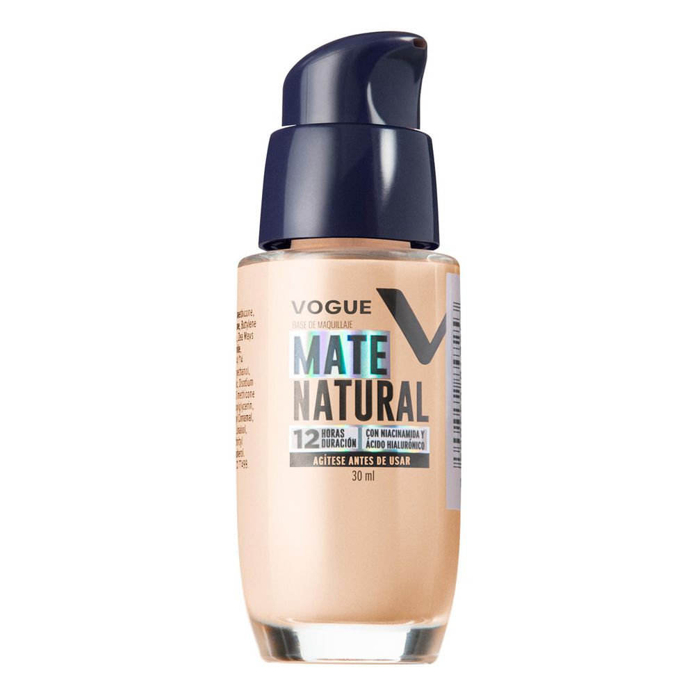 Base VOGUE mate natural beige (30  ml)