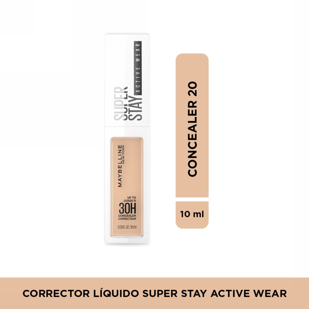 Corrector MAYBELLINE super stay 30 hr 20 (10  ml) img #1