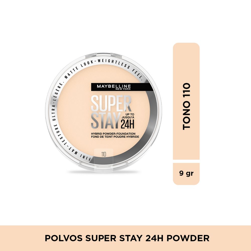 Polvo MAYBELLINE super stay 24 hr 110 (6  gr) img #1