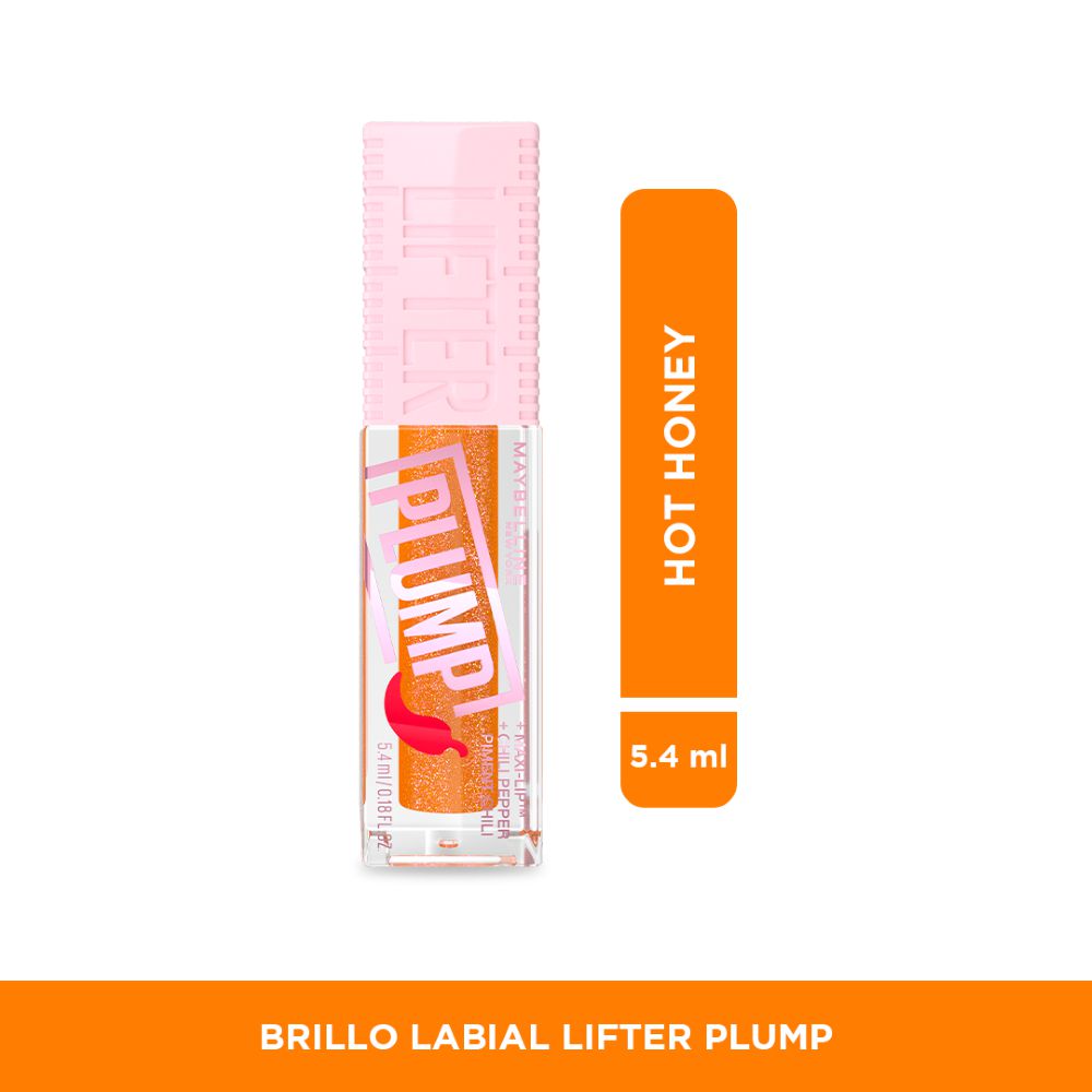 Brillo labial  MAYBELLINE lifter gloss plump honey (5.4  ml) img #1