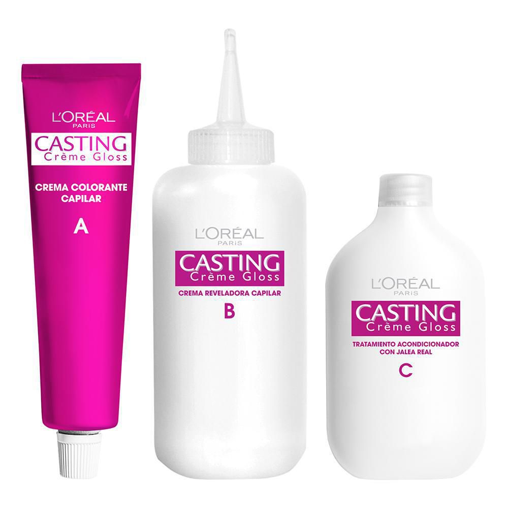 Tinte para cabello CASTING CREME sin amoníaco rubio aperlado (1  und) img #3