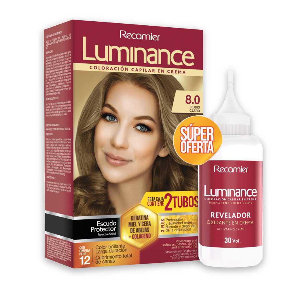 Tinte para cabello LUMINANCE rubio claro revelador (1  und)