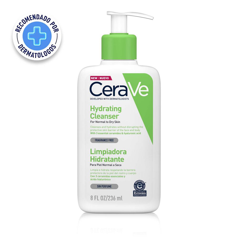 Limpiador facial CERAVE corporal hidratante (236  ml)