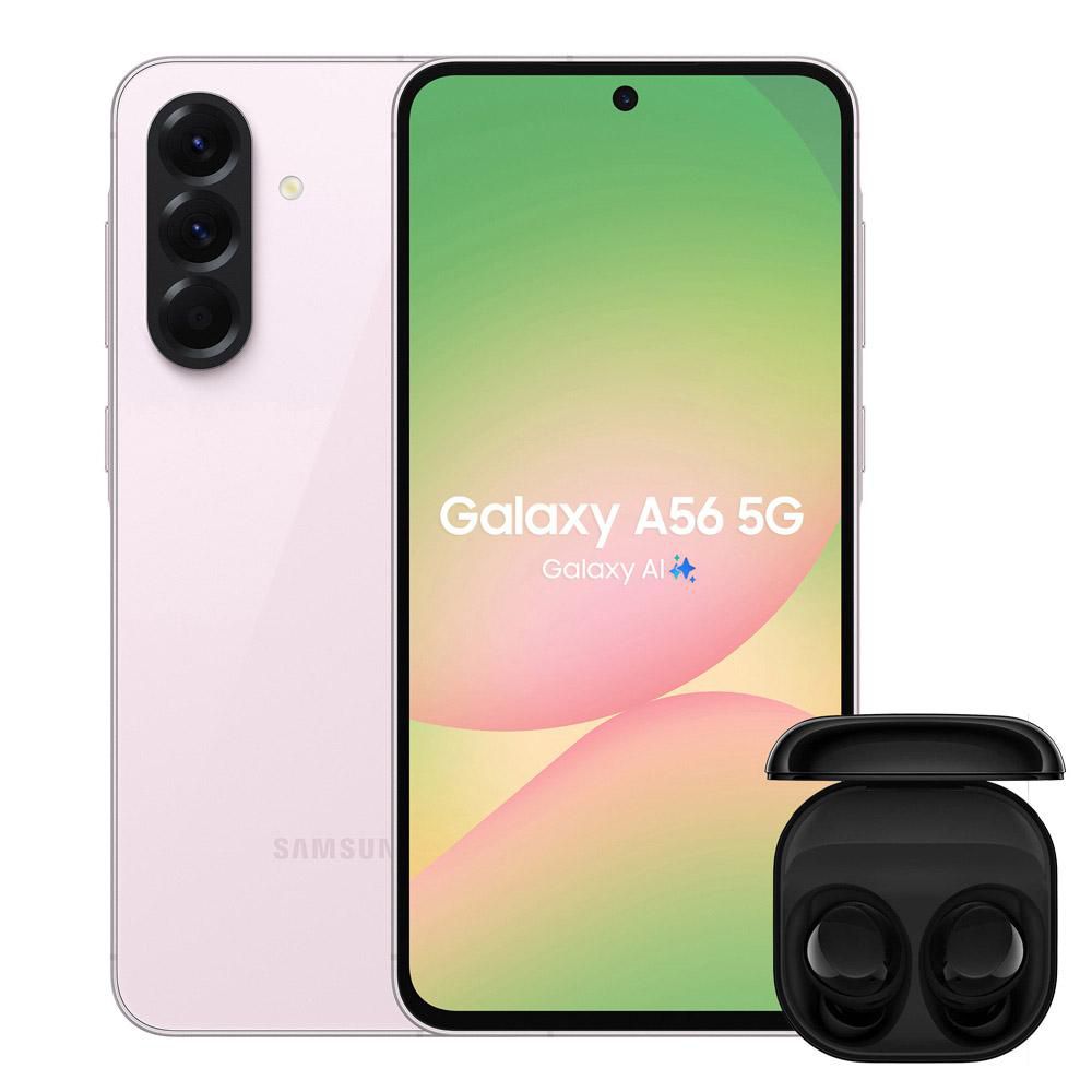 Celular SAMSUNG Galaxy A56  5G 256 GB 8 GB RAM ROSADO  + Buds Core
