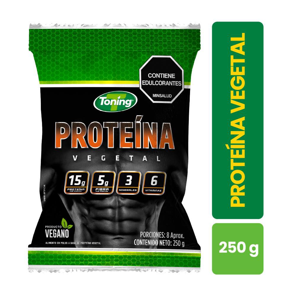 Proteína TONING vegetal soya (250  gr)