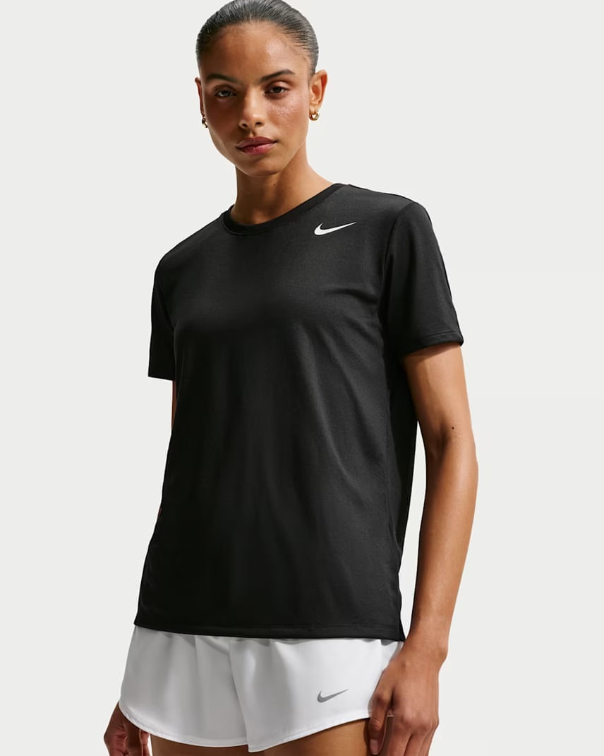 Camiseta Nike Mujer Dri-FIT DX0687-010 Negro Training