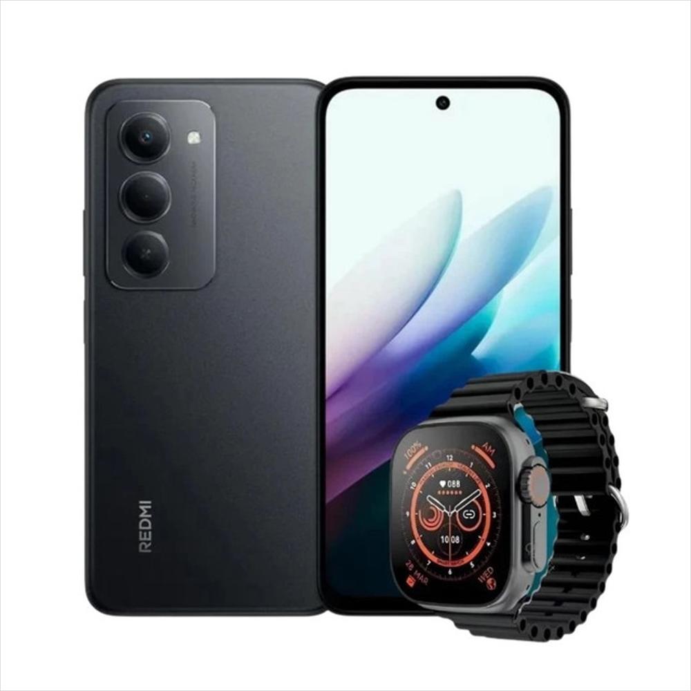 Combo Celular Xiaomi Redmi 15 256Gb 8 Gb Ram Negro + Reloj Smart Watch img #1