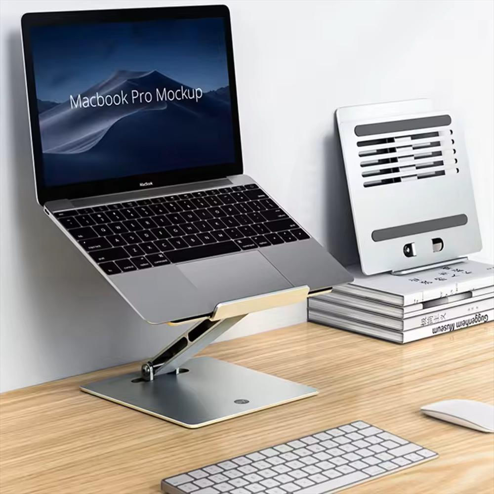 Soporte Base Aluminio Ajustable Para Computador Tablet 1 Brazo Plata img #2