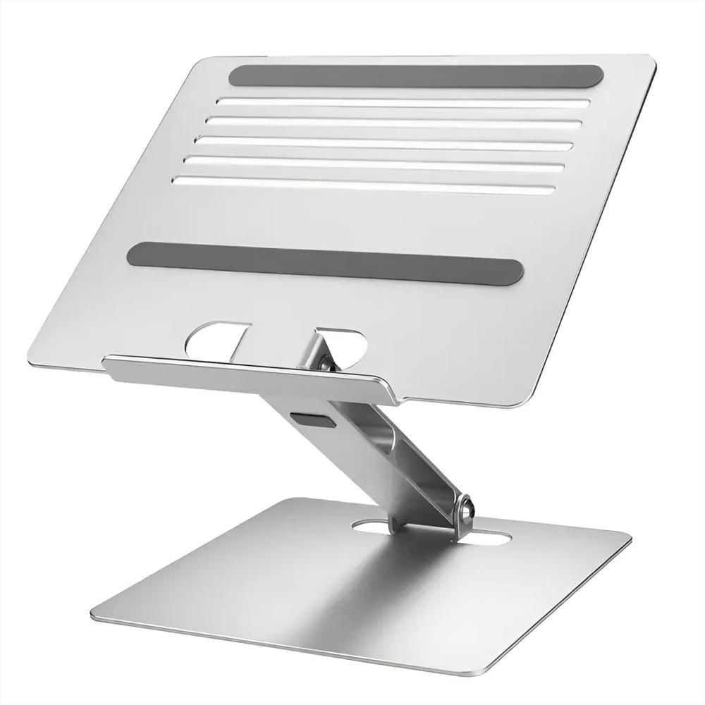 Soporte Base Aluminio Ajustable Para Computador Tablet 1 Brazo Plata img #4