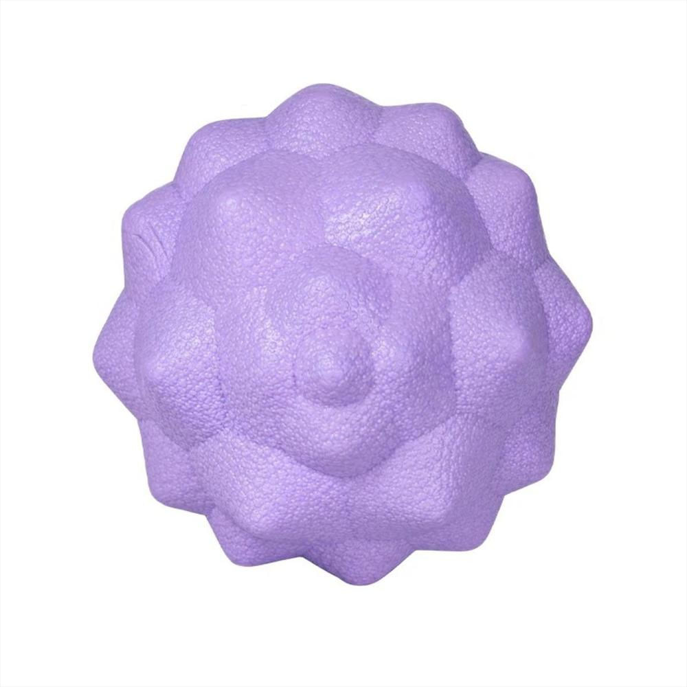 Bola Masajeadora Tpr 20 Cm Wsport Morado img #1