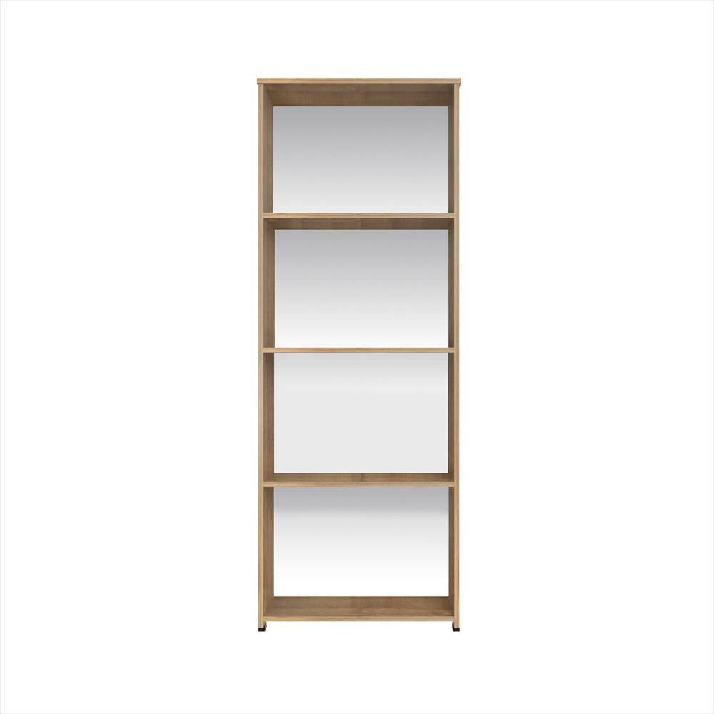 Biblioteca Amaretto 60X162cm Con Cuatro Compartimientos img #3