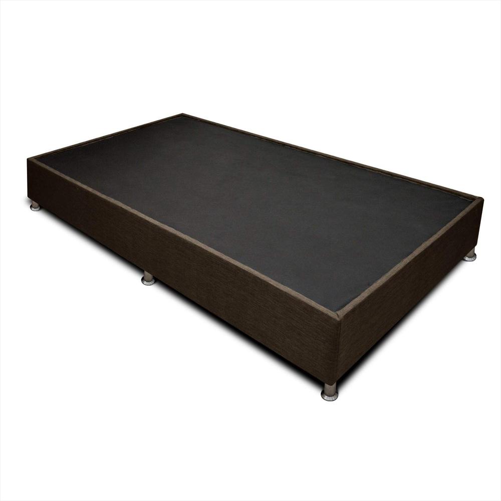 Base Cama Dreamer Cafe 100X32cm Para Colchón Sencillo 100 X 190 Cm img #1