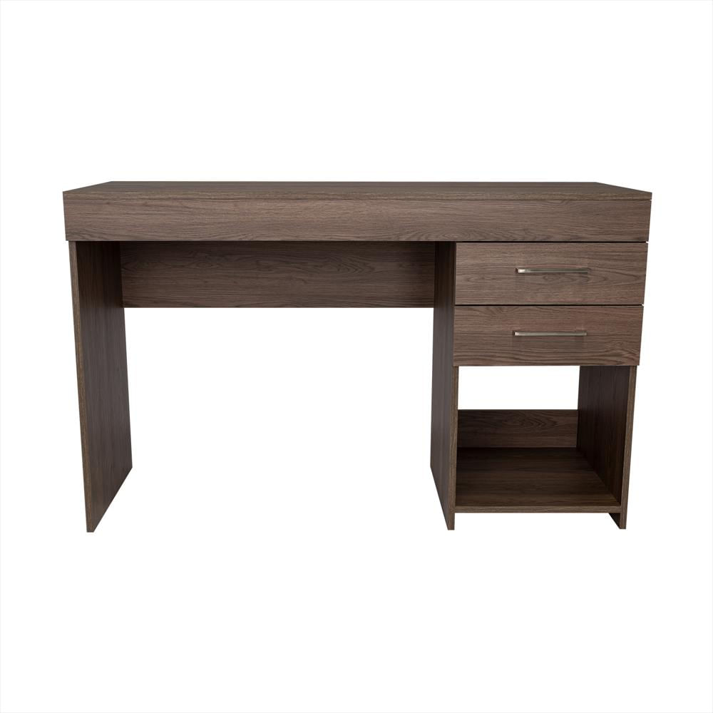 Escritorio Ibare Milan 120 Cm Con Dos Cajones Y Entrepaños img #1