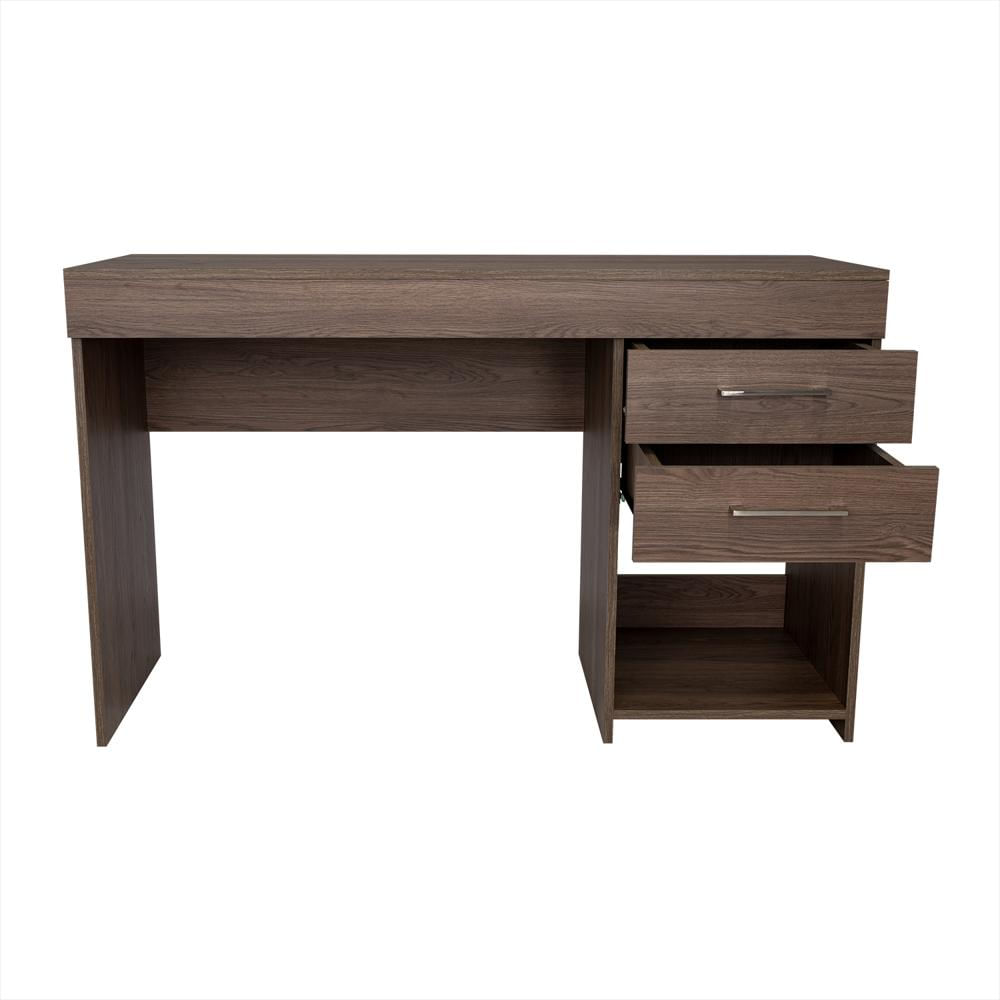 Escritorio Ibare Milan 120 Cm Con Dos Cajones Y Entrepaños img #2