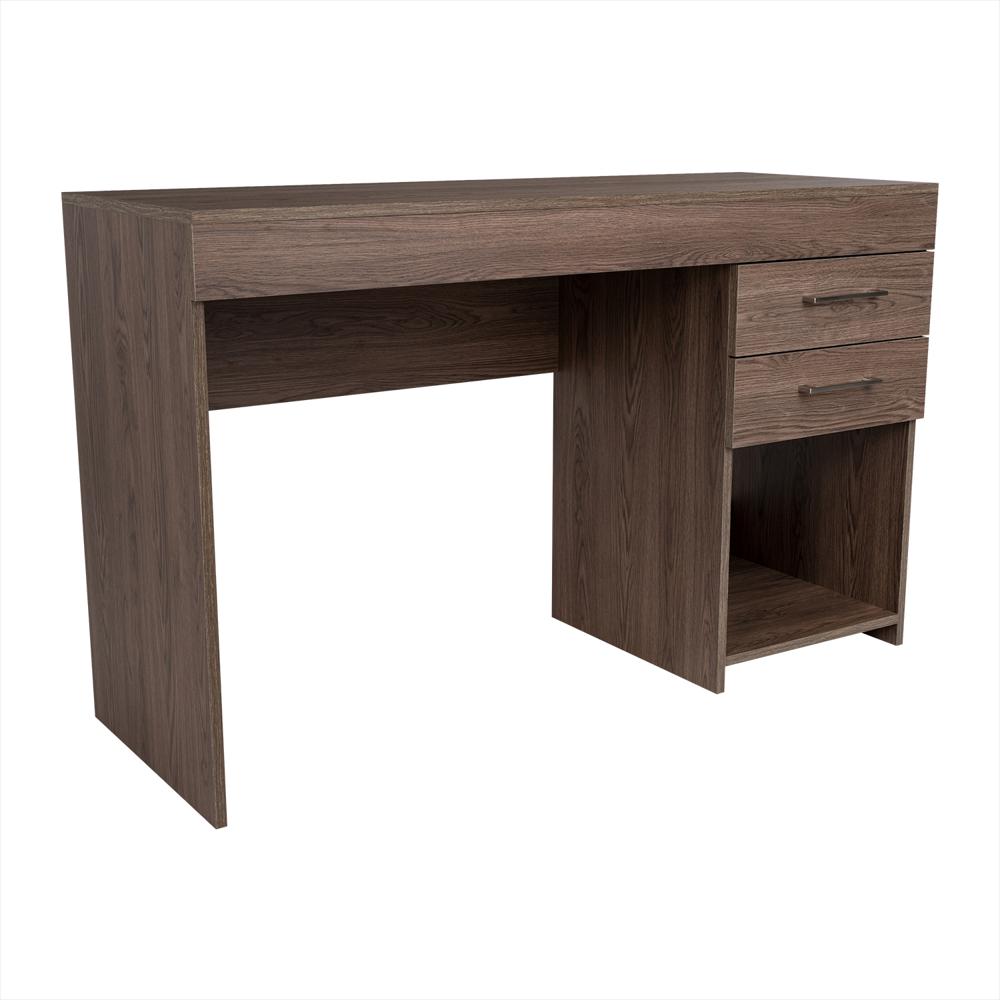 Escritorio Ibare Milan 120 Cm Con Dos Cajones Y Entrepaños img #3