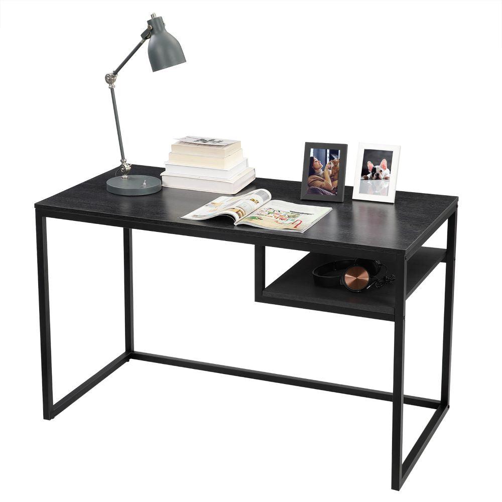 Escritorio Negro 110X75cm Sin Cajones img #1