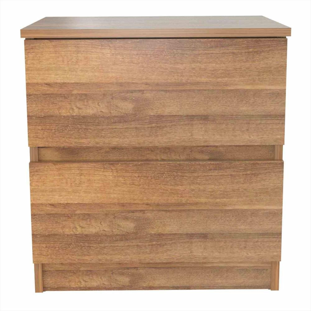 Mesa De Noche Mn2610 Amareto 48 Cm Con Cajones img #1