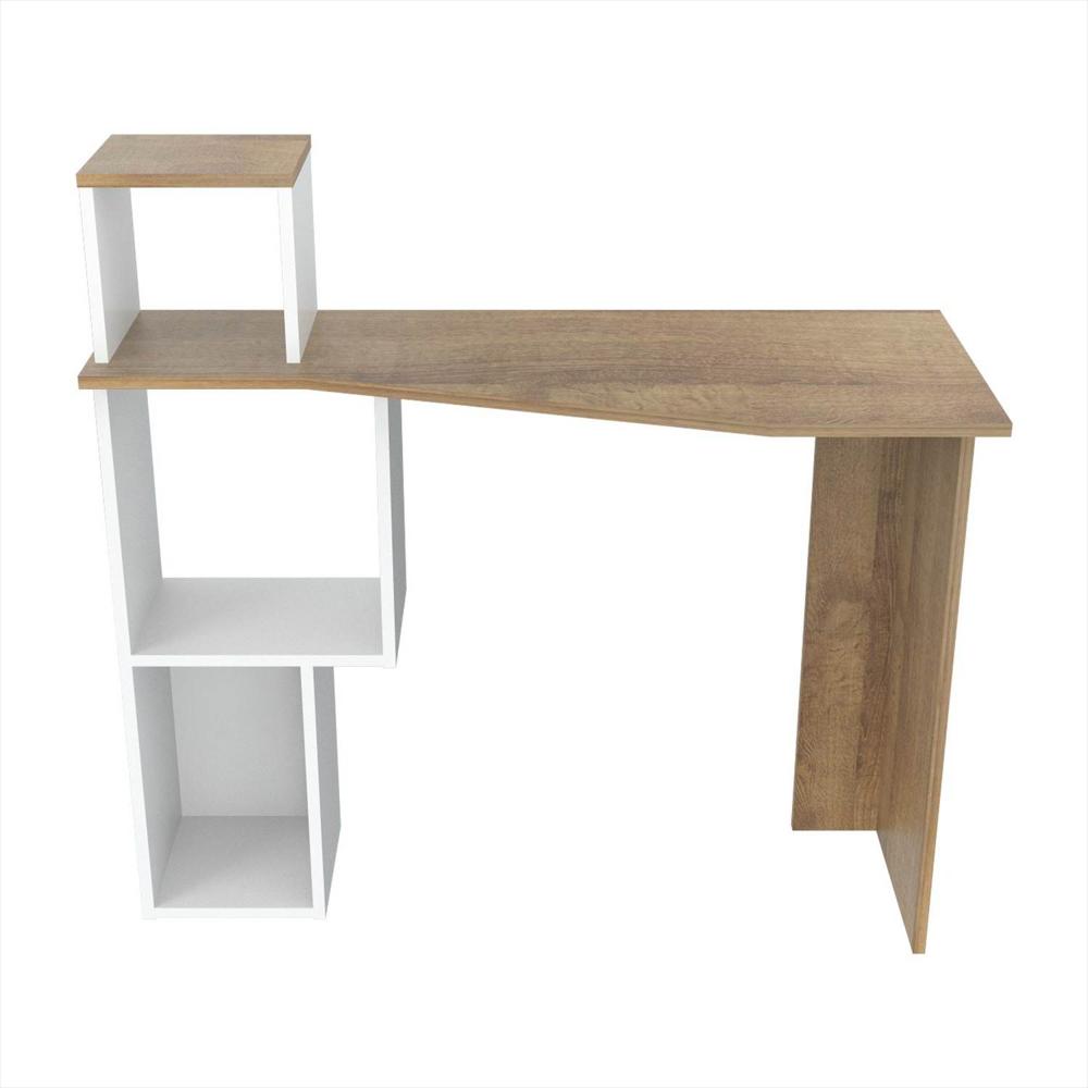Escritorio Es11903 Blanco 100X95cm Sin Cajones img #1