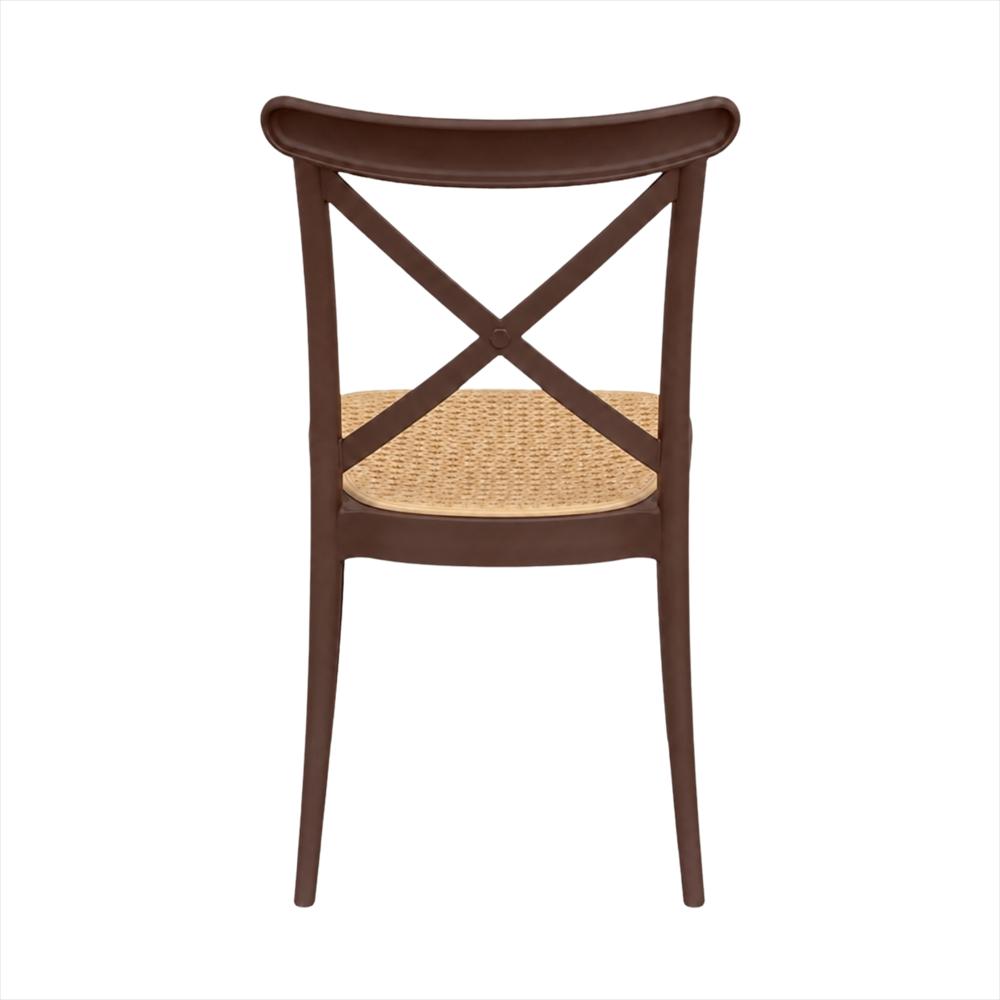 Silla Crossback Alis Color Marrón Tipo Mimbre img #5