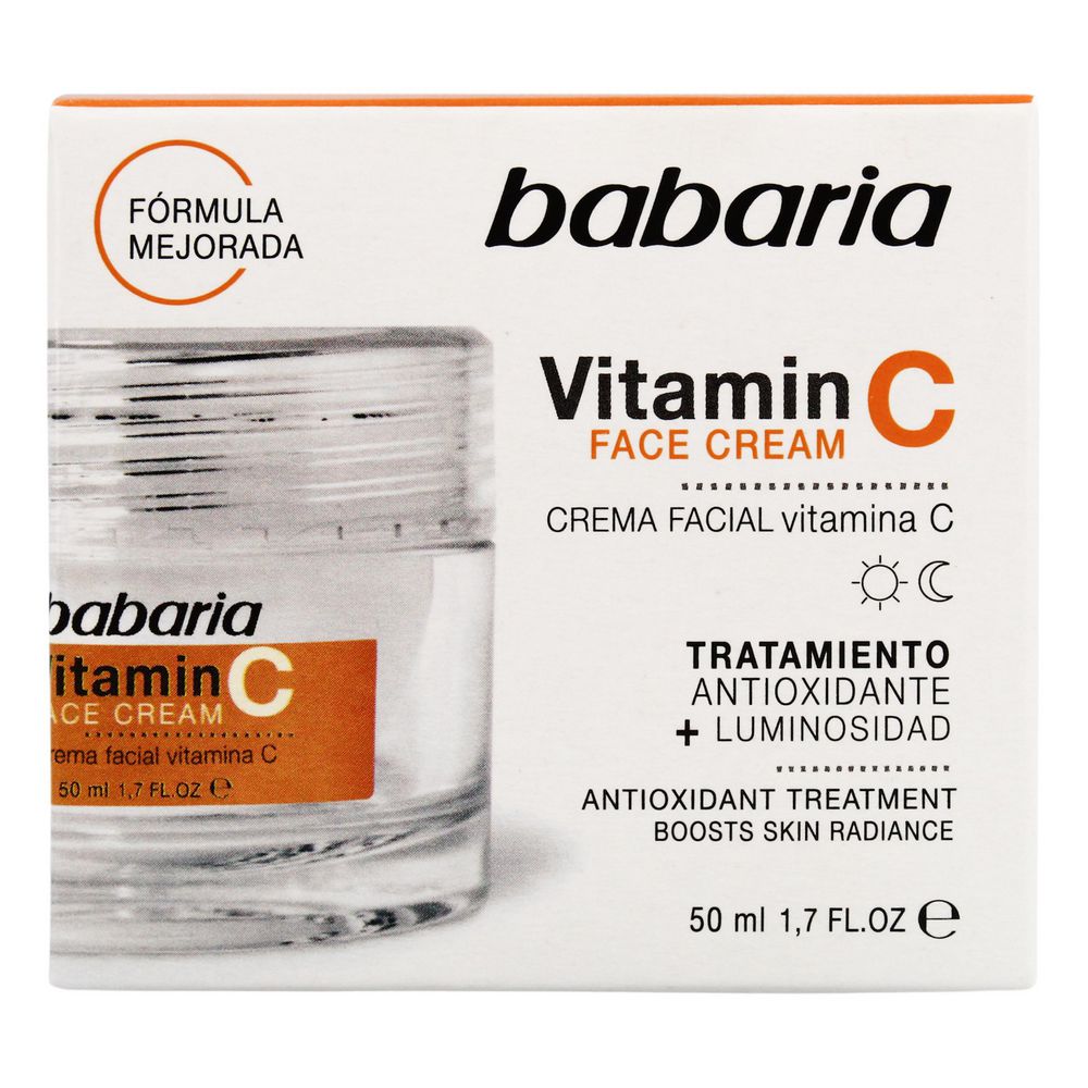 Crema facial BABARIA vitamina C (50  ml) img #1