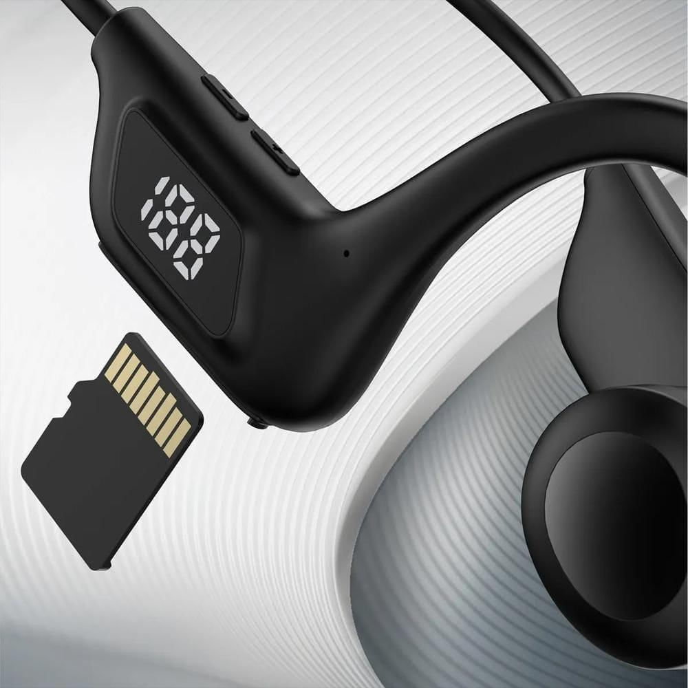 Audifonos Conduccion Osea Bluetooth Con Ranura Microsd Calidad Premium img #2