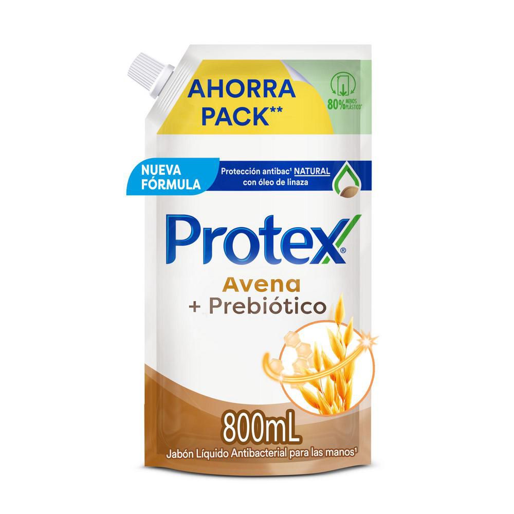 Jabón líquido para manos PROTEX antibacterial para (800  ml)