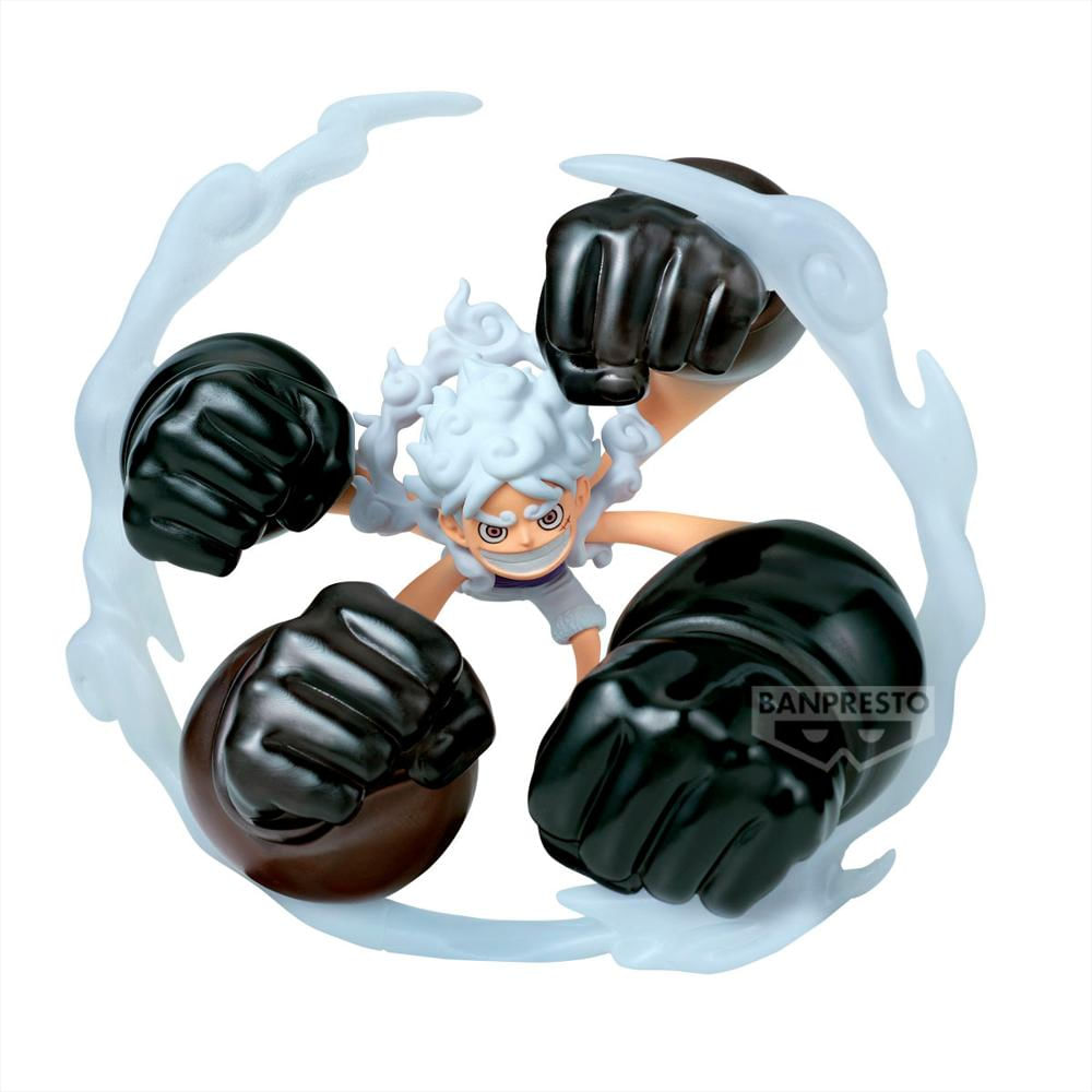 Figura Bandai One Piece Wcf Monkey D Luffy Gear5 Dawn Gatling img #1