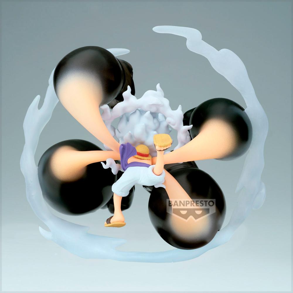 Figura Bandai One Piece Wcf Monkey D Luffy Gear5 Dawn Gatling img #3