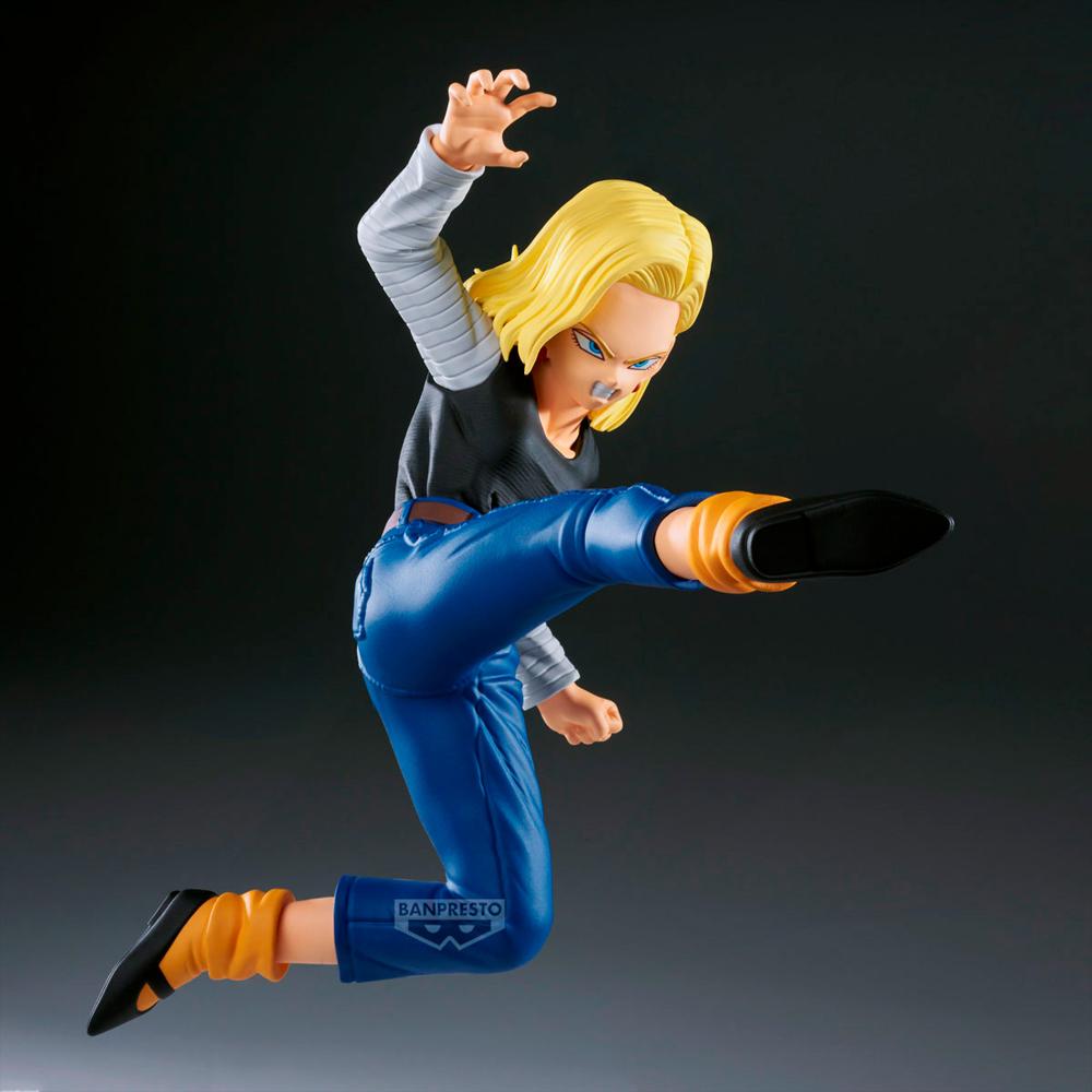 Figura Bandai Dragon Ball Z Match Makers Android 18 Vs Satan img #4
