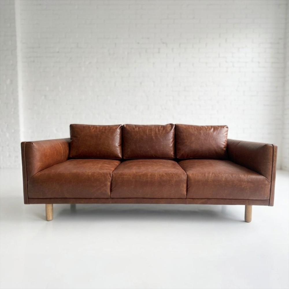 Sofá Solut 180Cm X 90Cm Cuero Natural img #1